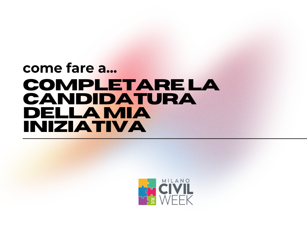 Come fare a… Completare la Candidatura Della Mia Iniziativa