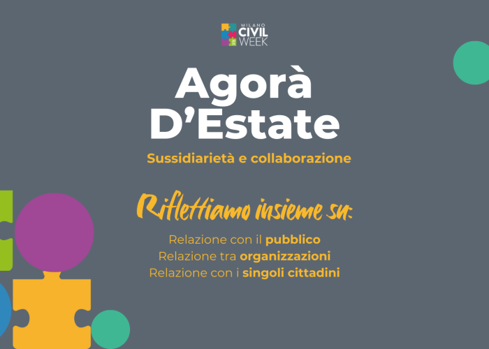 Agorà d’Estate: Un Momento di Riflessione e Condivisione dopo la Civil Week Agorà d’Estate: Un Momento di Riflessione e Condivisione dopo la Civil Week