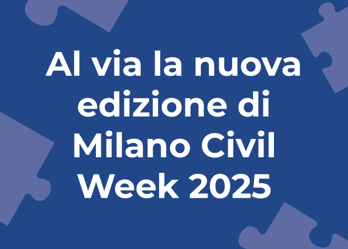 Al via la nuova edizione di Milano Civil Week 2025