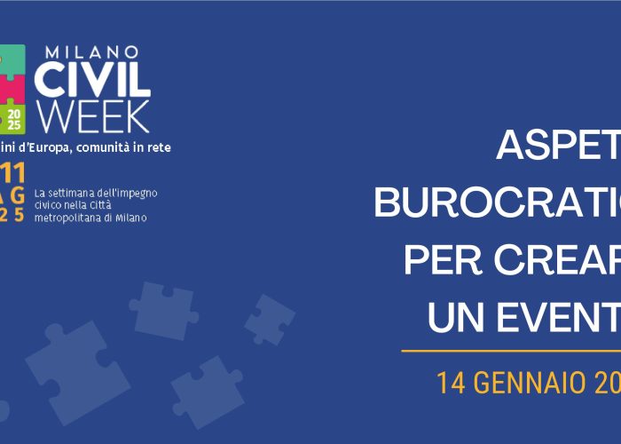 Aspetti burocratici per creare un evento Aspetti burocratici per creare un evento
