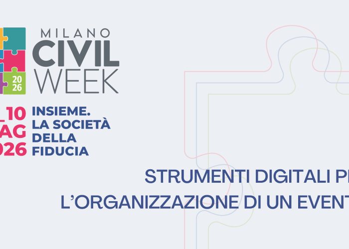 Strumenti digitali per l’organizzazione di un evento Strumenti digitali per l’organizzazione di un evento