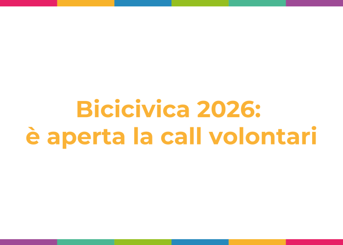 Pedala con noi! Cerchiamo volontari per Bicicivica Pedala con noi! Cerchiamo volontari per Bicicivica